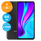 Xiaomi Redmi 9C Black 64GB B Ανακατασκευασμένο