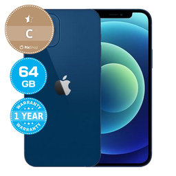 Apple iPhone 12 Blue 64GB C Ανακατασκευασμένο