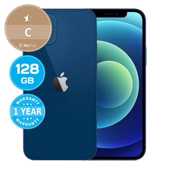 Apple iPhone 12 Blue 128GB C Ανακατασκευασμένο