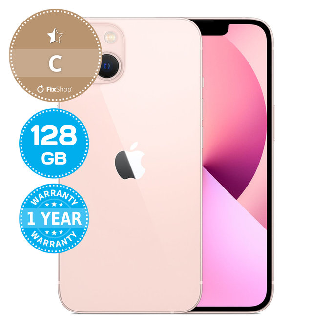 Apple iPhone 13 Pink 128GB C Ανακατασκευασμένο
