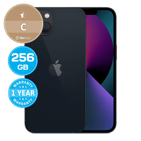 Apple iPhone 13 Midnight 256GB C Ανακατασκευασμένο