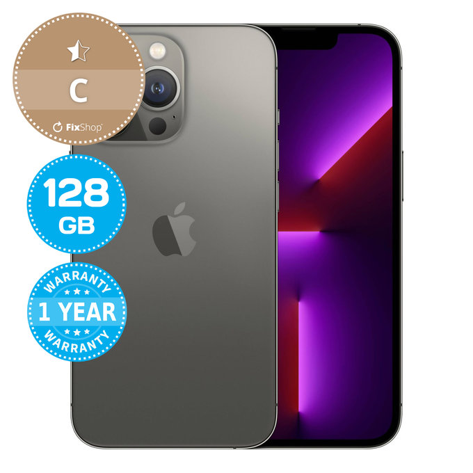 Apple iPhone 13 Pro Graphite 128GB C Ανακατασκευασμένο