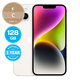 Apple iPhone 14 Starlight 128GB C Ανακατασκευασμένο