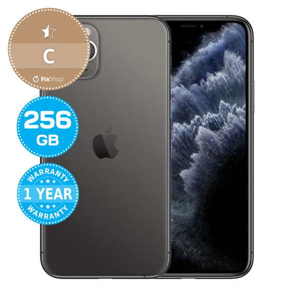 Apple iPhone 11 Pro Space Gray 256GB C Ανακατασκευασμένο