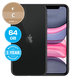 Apple iPhone 11 Black 64GB C Ανακατασκευασμένο
