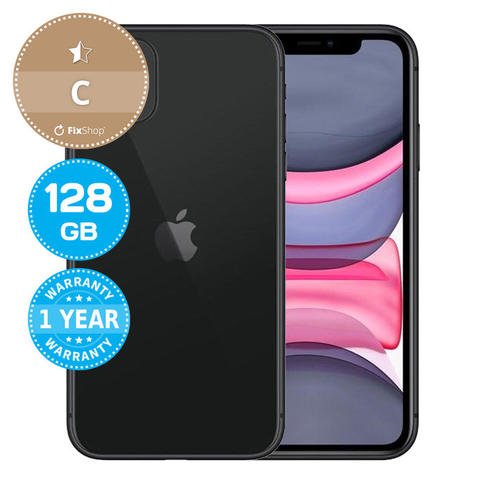 Apple iPhone 11 Black 128GB C Ανακατασκευασμένο