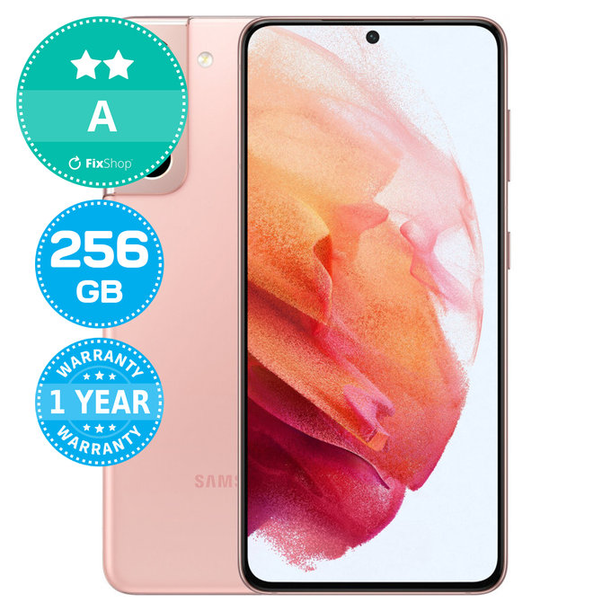 Samsung Galaxy S21 G991B Phantom Pink 256GB A Ανακατασκευασμένο
