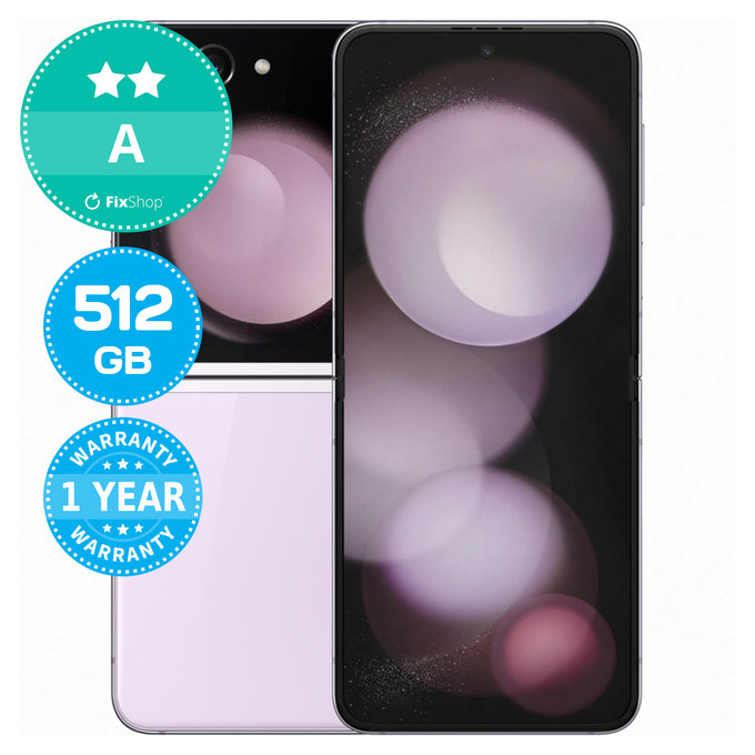 Samsung Galaxy Z Flip 5 F731B Lavender 512GB A Ανακατασκευασμένο