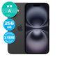 Apple iPhone 16 Black 256GB A Ανακατασκευασμένο