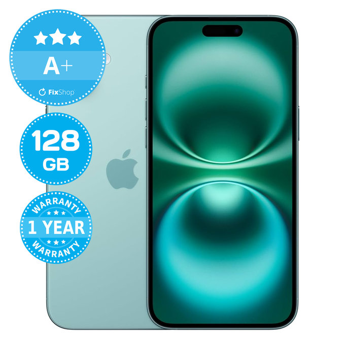 Apple iPhone 16 Teal 128GB A+ Ανακατασκευασμένο