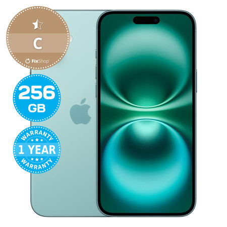 Apple iPhone 16 Teal 256GB C Ανακατασκευασμένο