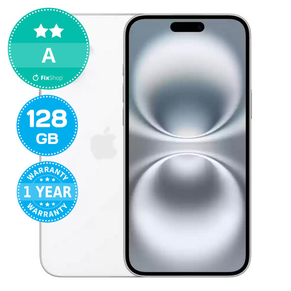 Apple iPhone 16 Plus White 128GB A Ανακατασκευασμένο