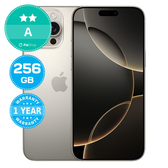Apple iPhone 16 Pro Max Natural Titanium 256GB A Ανακατασκευασμένο