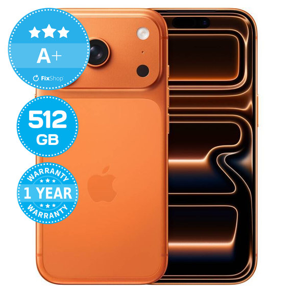 Apple iPhone 17 Pro Cosmic Orange 512GB A+ Ανακατασκευασμένο