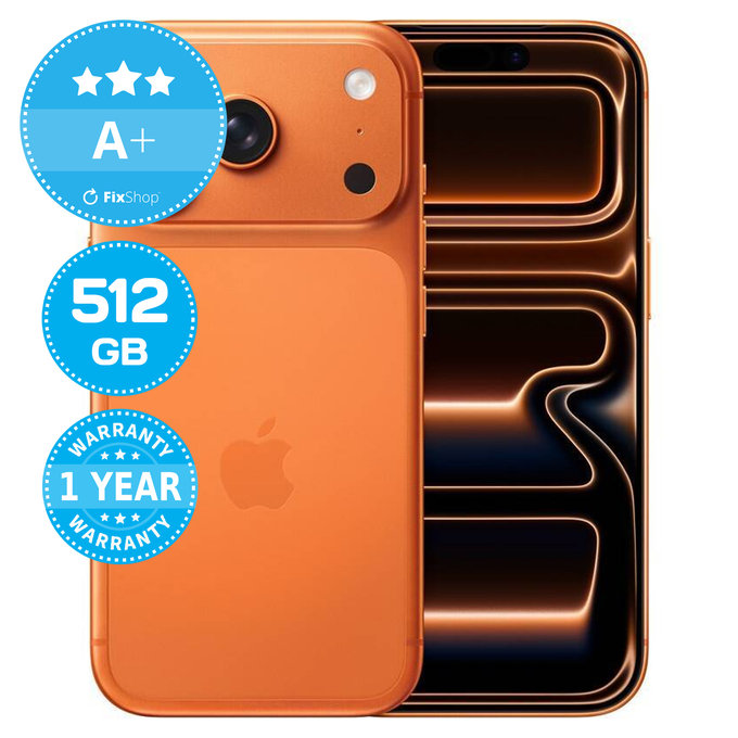 Apple iPhone 17 Pro Cosmic Orange 512GB A+ Ανακατασκευασμένο