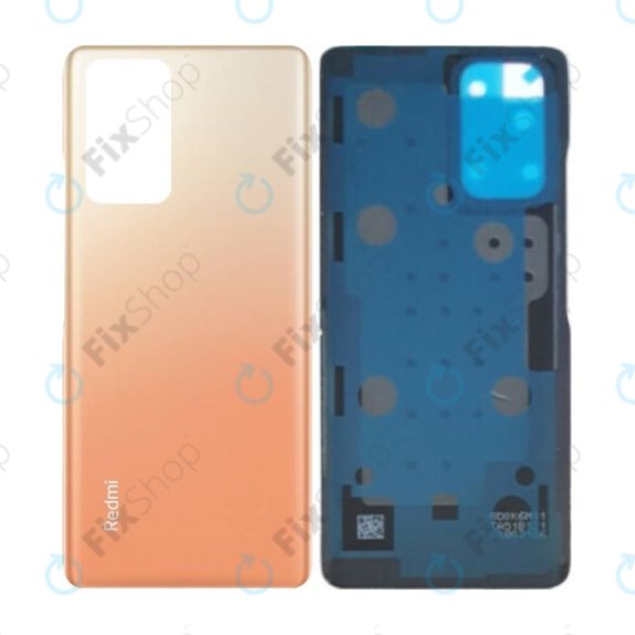 Καπάκι Μπαταρίας για Xiaomi Redmi Note 10 Pro | Πορτοκαλί | Orange