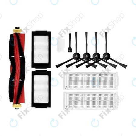 Standard Σετ (Μαύρο) για Xiaomi Mi Robot Vacuum Mop Pro (P) | Viomi V2 | V2 Pro | V3 | SE | Μαύρο | Black