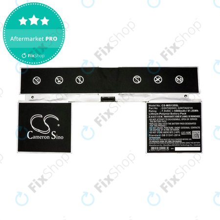Battery για Microsoft Surface Book 2 | G3HTA021H | G3HTA023H | G3HTA024H | G3HTA048H | 5500mAh | HQ