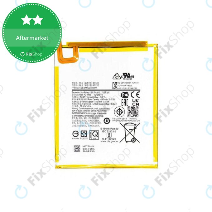 Μπαταρία για Galaxy Tab A7 Lite, T225, T220, SCUD-HQ-3565S, 5100mAh