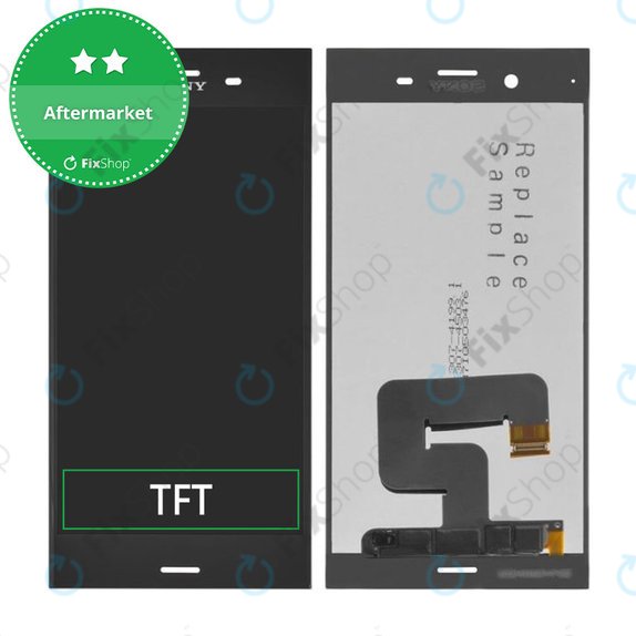 Οθόνη με οθόνη αφής για Sony Xperia XZ1, G8341, Μαύρο, Black, Aftermarket