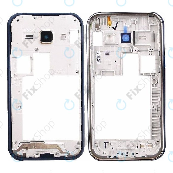 Μεσαίο Πλαίσιο για Samsung J1 J100H | Μπλε | Blue | GH98-36101B | Genuine Service Pack