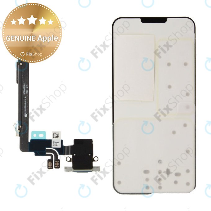 Επαφές Φόρτισης + Καλώδιο Flex για iPhone 16 Pro Max | White Titanium | 923-11484 | Genuine Apple