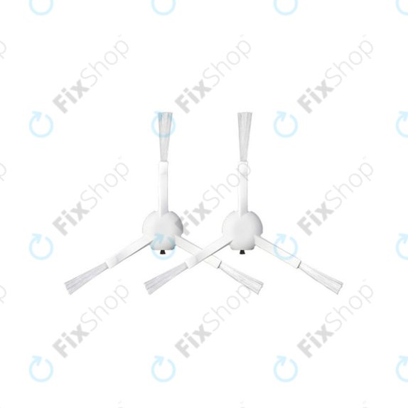 Πλαϊνή Βούρτσα (2τμχ) για Xiaomi Dreame L10 Pro | D9 | D9 Max | D9 Pro | F9 | Mi Robot Vacuum Mop (Mijia 1C) | 2 (Mijia 2C) | 2 Pro+ (Mijia 1T) | 2 Ultra | Trouver Roboter LDS | Λευκό | White