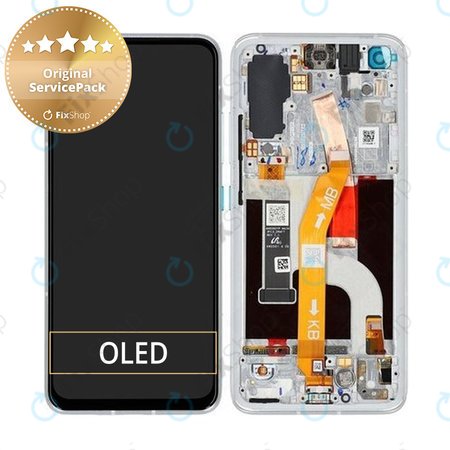 OLED/LCD Display Assembly για Asus Zenfone 8 | ZS590KS | Horizon Silver | Service Pack