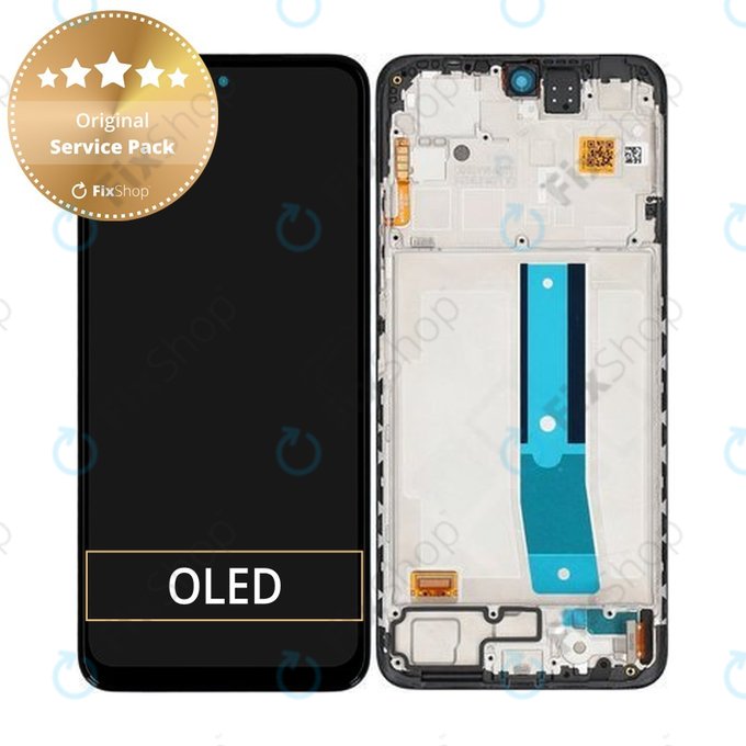 LCD Display Assembly για Xiaomi Redmi Note 12S 2303CRA44A | 560001K7SR00 | Onyx Black | Service Pack