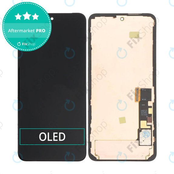 Συγκρότημα οθόνης για Google Pixel 8, GKWS6, G9BQD, Μαύρο, Black