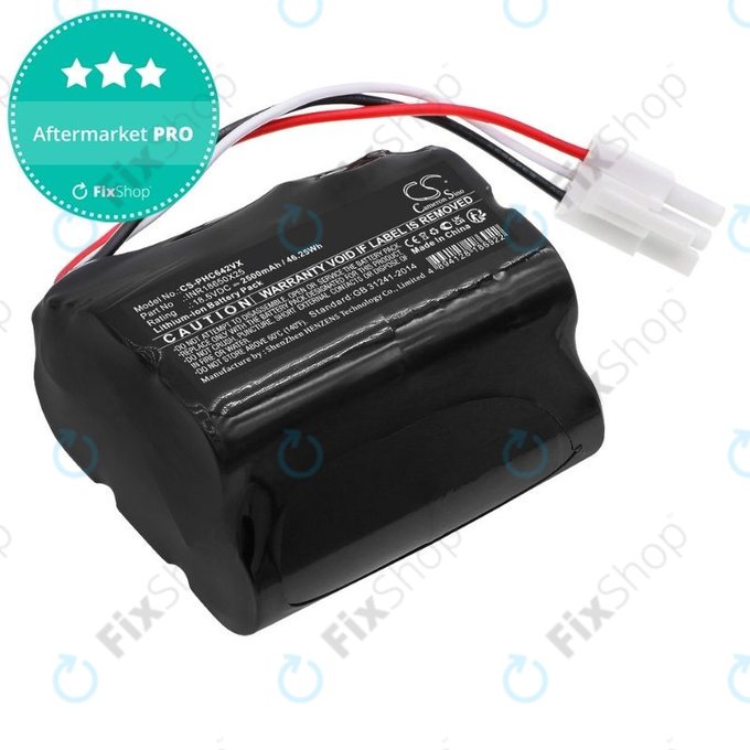 Μπαταρία για Philips PowerPro Aqua FC6401, FC6402, INR18650X25, 18.5V, 2500mAh, HQ