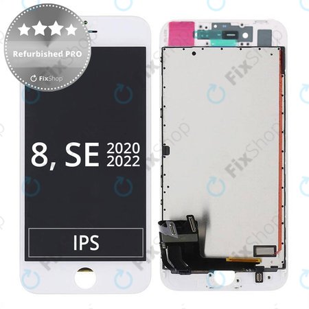 OLED/LCD Display Assembly για iPhone 8, SE (2020) | SE (2022) | Λευκό, White | Refurbished PRO