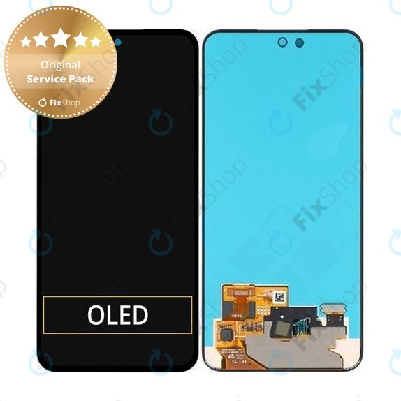 Οθόνη με οθόνη αφής για Samsung S24 FE, S721B, GH82-35850A, Service Pack