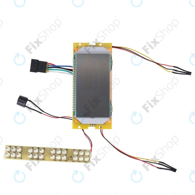 Ταμπλό με LCD + Φως LED για Kugoo S1 | S1 Pro | S2 | S3