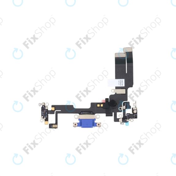 Επαφές Φόρτισης + Καλώδιο Flex για iPhone 14 | Μπλε | Blue
