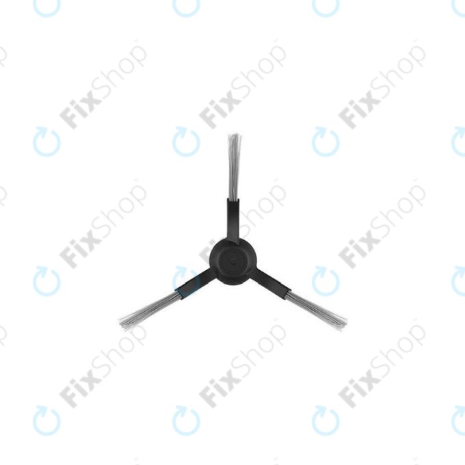 Πλαϊνή Βούρτσα για Xiaomi Mi Robot Vacuum Mop Pro (P) | 2S | Viomi V2 Pro | V3 | SE | Μαύρο | Black