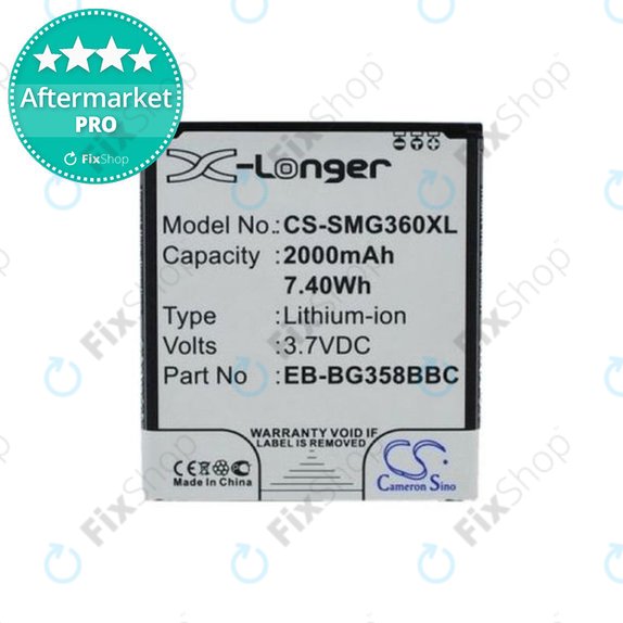 Battery για Samsung Galaxy Core Lite | Samsung Galaxy Core Lite | EB-BG358BBC | EB-BG358BBE | 2000mAh | HQ