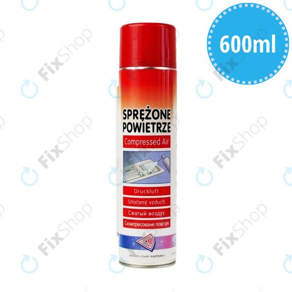 Σπρέι Πεπιεσμένου Αέρα (Εύφλεκτο) - 600ml για Micro Chip Electronic