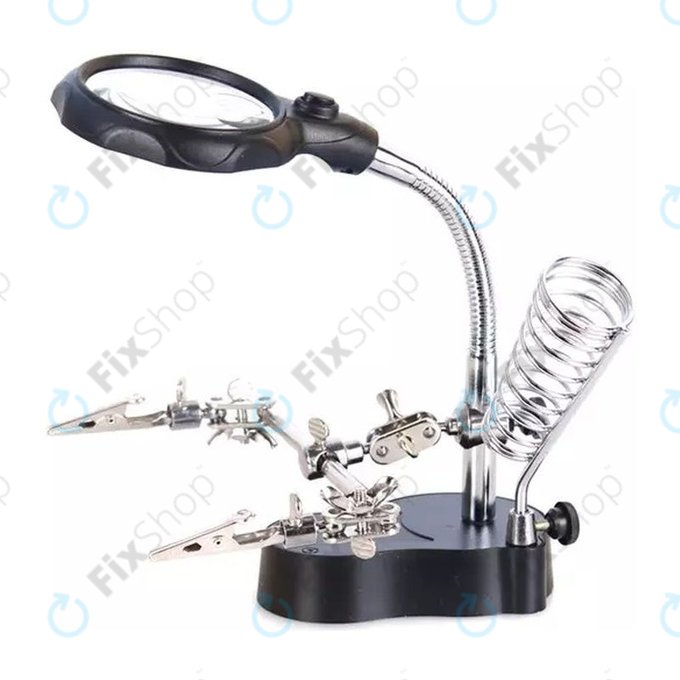 Τρίτο Χέρι με Μεγεθυντικό Φακό για Zeno Desk D3