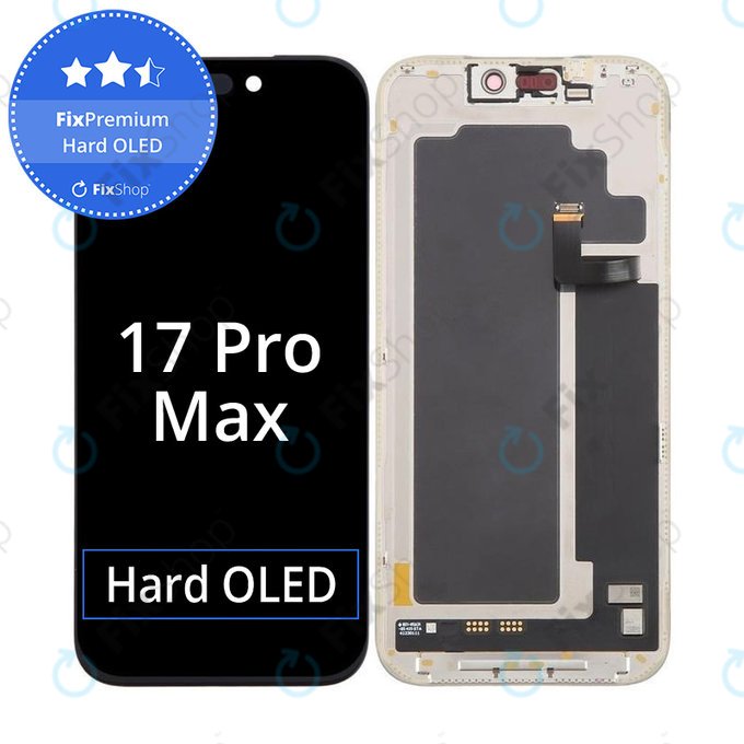 Συγκρότημα οθόνης για iPhone 17 Pro Max, Hard OLED FixPremium