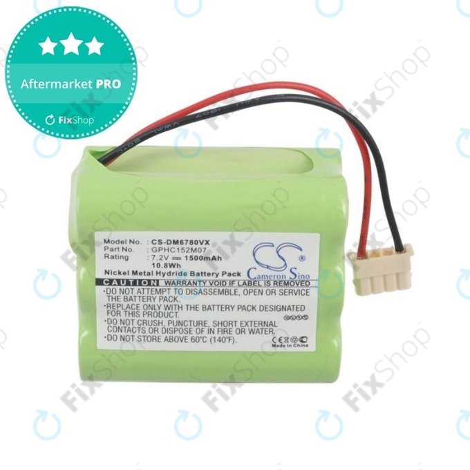 Μπαταρία για iRobot Mint-series, GPHC152M07, 7.2V, 1500mAh, HQ