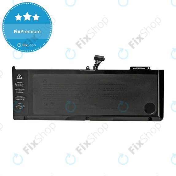 Μπαταρία για MacBook Pro 15", Αρχές 2011 – Μέσα 2012, A1286, A1382, 8000mAh, FixPremium