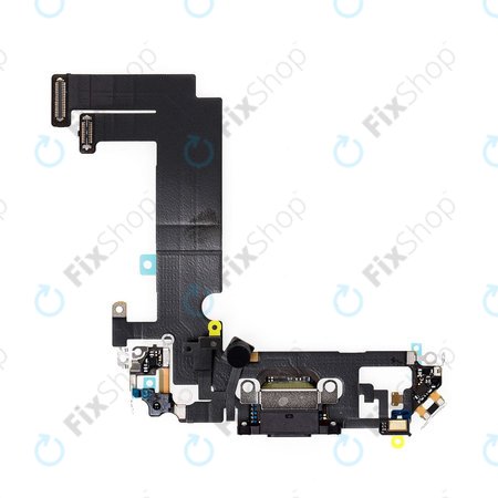Επαφές Φόρτισης + Καλώδιο Flex για iPhone 12 Mini | Μαύρο | Black
