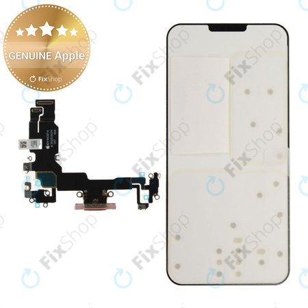 Επαφές Φόρτισης + Καλώδιο Flex για iPhone 15 | Pink | 923-09761 | Genuine Apple