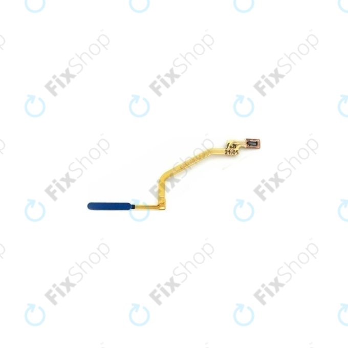 Αισθητήρας Δακτυλικού Αποτυπώματος + Καλώδιο Flex για Xiaomi Poco X3 Pro | Μπλε | Blue