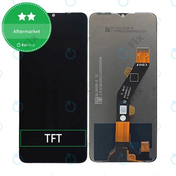 Οθόνη με οθόνη αφής για Tecno Spark 10, 10 5G, Aftermarket