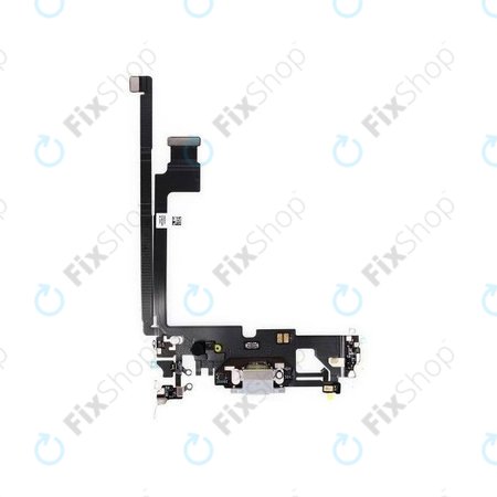 Επαφές Φόρτισης + Καλώδιο Flex για iPhone 12 Pro Max | Ασημί | Silver