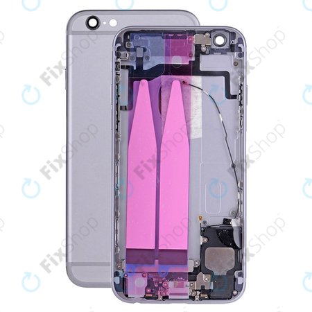 Πίσω Κάλυμμα με Μικρά Ανταλλακτικά για iPhone 6S | Διαστημικό Γκρι | Space Gray