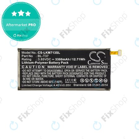 Μπαταρία για LG L713dl, LG LG-Q710al, LG Lm-L713dl, 3300mAh, Li-Pol, 3.85V, BL-T37, HQ