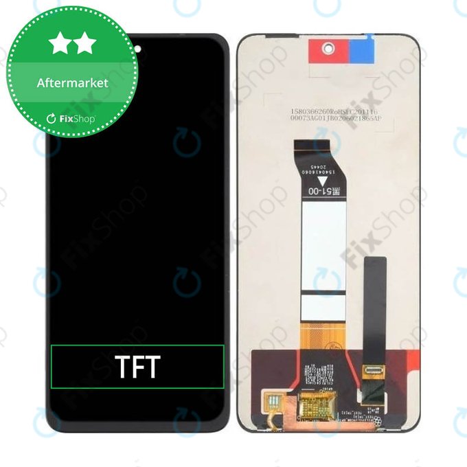 LCD Display με Touch Screen για Xiaomi Redmi Note 10 5G | Note 10T 5G | Aftermarket